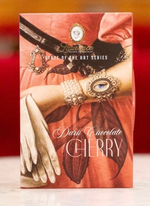 Cherry dark chocolate 80g