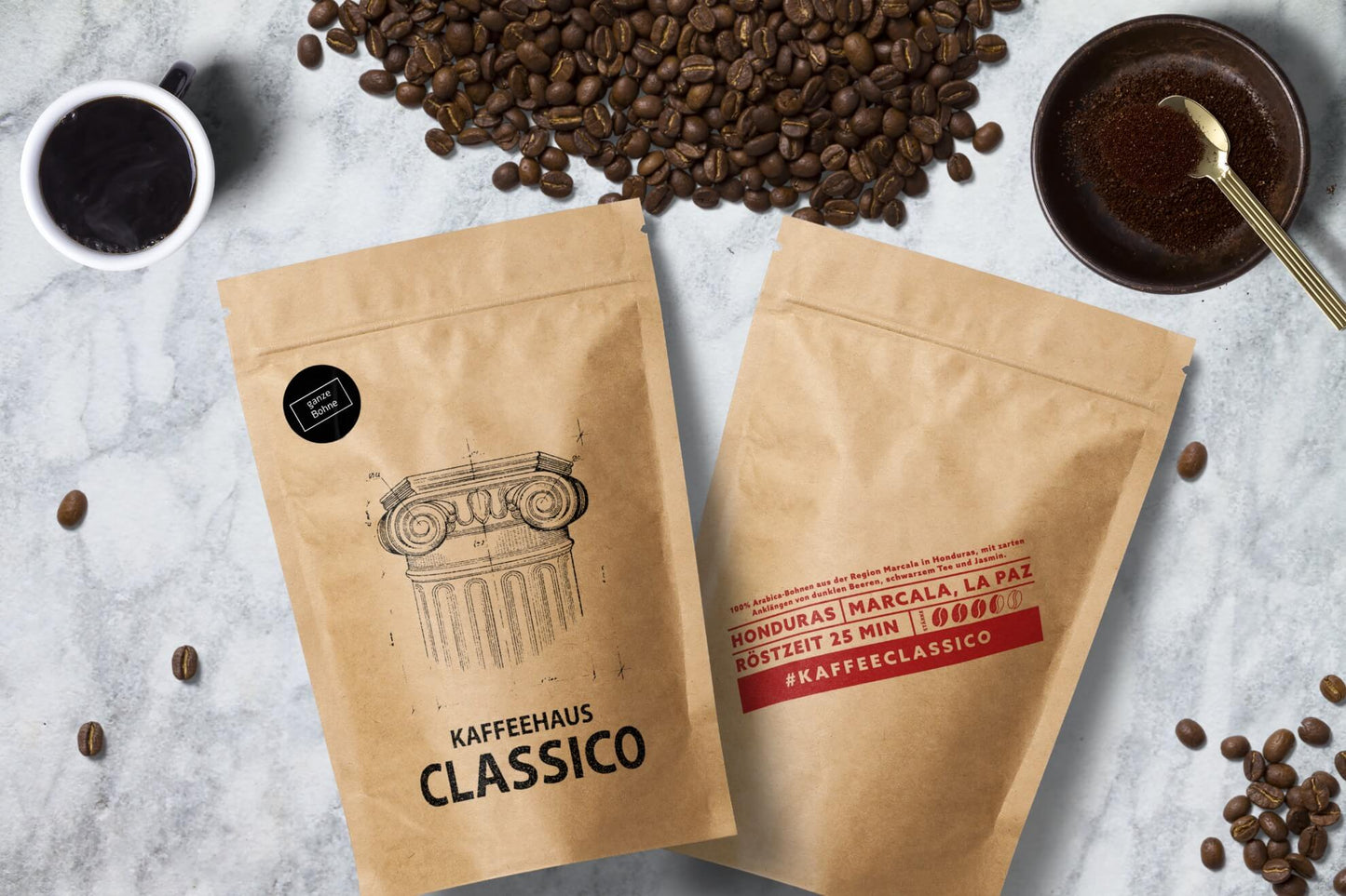 Kaffeehaus Classico Honduras – 100% Arabica Filterkaffee