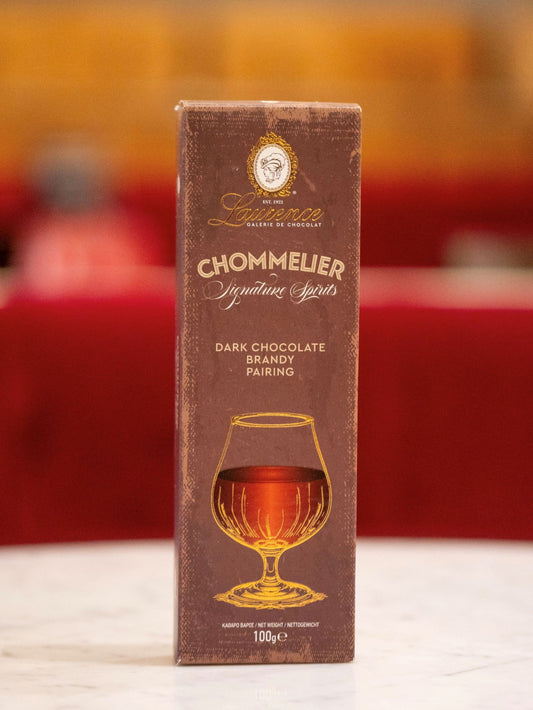 Laurence Chommelier – Brandy-Pairing Zartbitter 100g