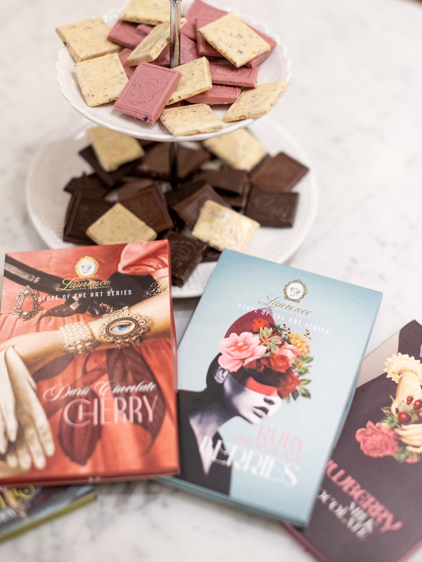 Laurence Ruby Schokolade mit Beeren 80g
